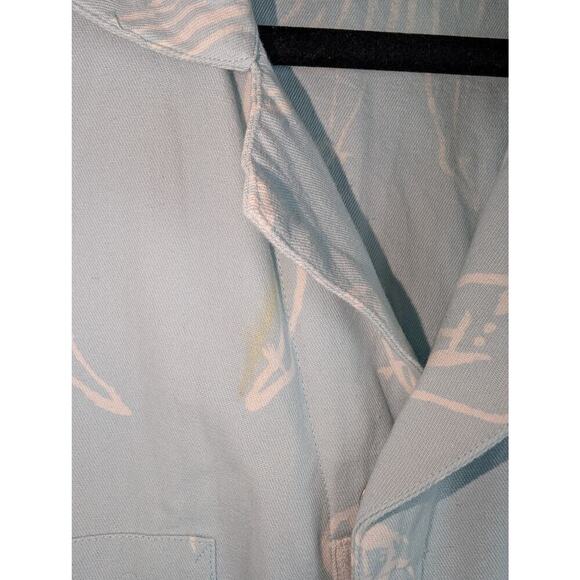 My Little Belleville Alta Ice Blue Jumpsuit Boilersuit Dungaree Artsy Large - Picture 4 of 16